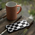Black and White Zoomed Checkerboard Google Pixel 3a XL Skin